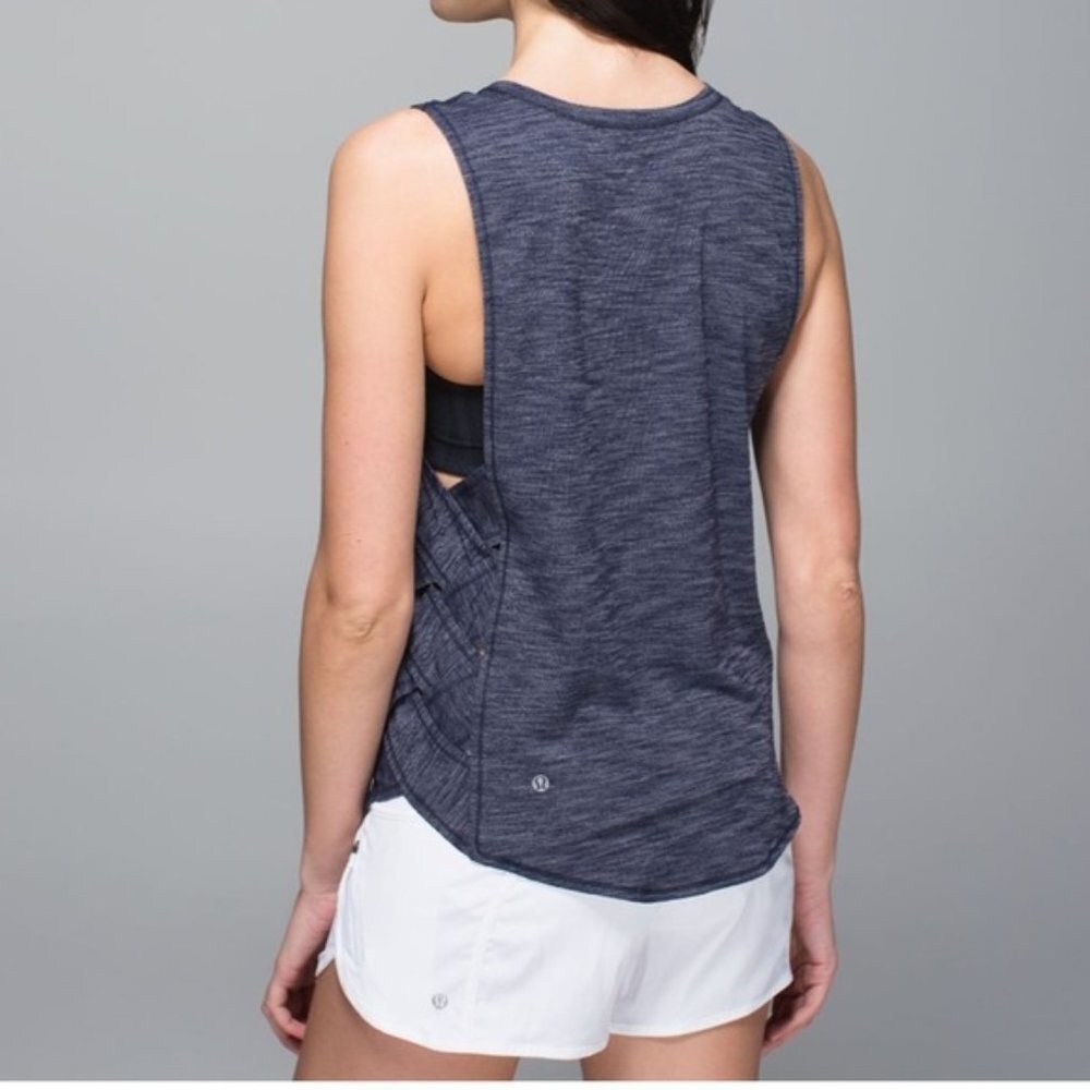 Lululemon Athletica Navy Tank Top